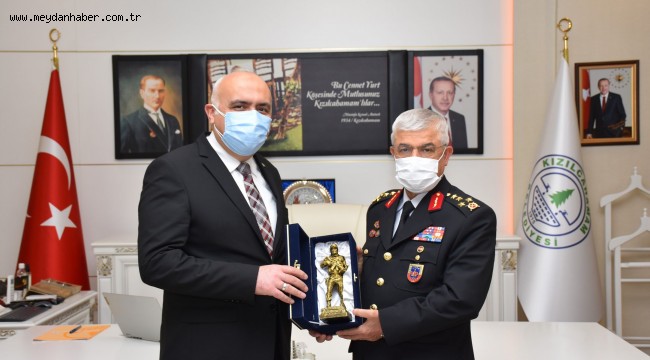 Orgeneral Arif Çetin'den Kızılcahamam Ziyareti