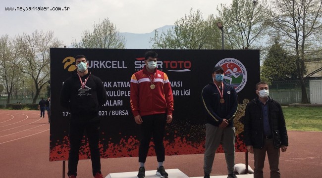 Osmangazili Atlet Gümüş Madalya Kazandı