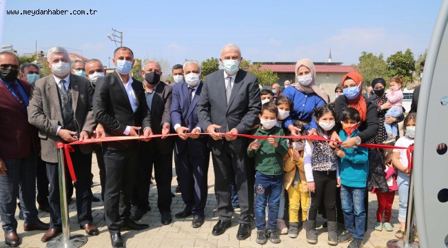 OVAEYMİR ÇOCUK PARKI AÇILDI