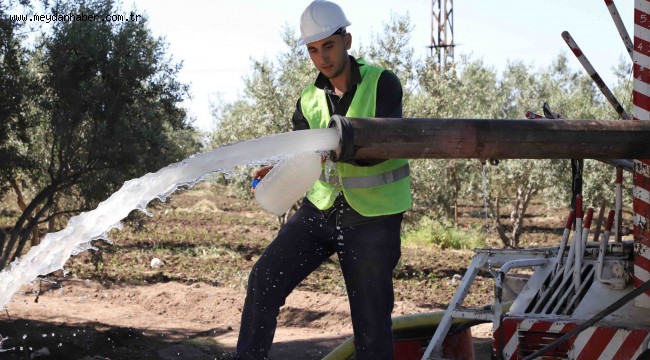 REYHANLI İLÇE MERKEZİNE YENİ SU KAYNAĞI