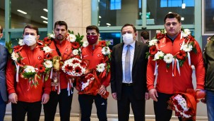 RIZA KAYAALP'E BAŞKENT'TE COŞKULU KARŞILAMA