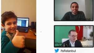 SATRANCIN USTASI ÇOCUKLAR ONLINE YARIŞTI