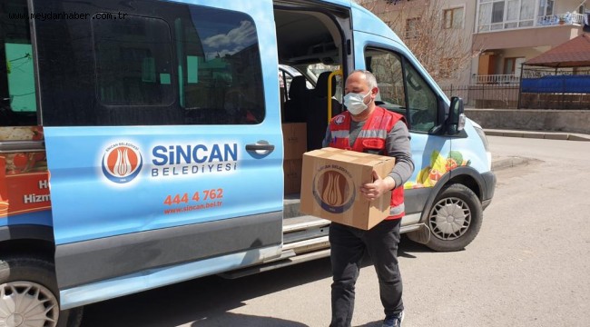 Sincan Belediyesi İhtiyaç Sahiplerine El Uzatmaya Devam Ediyor
