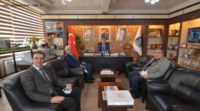 SOSYAL HİZMETLER AFYON İL MÜDÜRLÜĞÜNDEN BAŞKAN ÇÖL'E ZİYARET