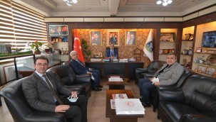 SOSYAL HİZMETLER AFYON İL MÜDÜRLÜĞÜNDEN BAŞKAN ÇÖL'E ZİYARET