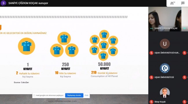 Suyun Akıllı Kullanımı ve Susuz Tekstil Yöntemleri Konuşuldu