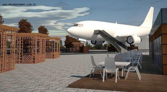 Trabzon'da pistten çıkan uçak, pide salonu olacak