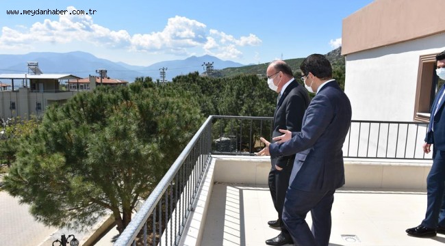 VALİ KARADENİZ ŞEHZADELERİN SANCAKLIİĞDECİK PROJESİNİ ÇOK BEĞENDİ