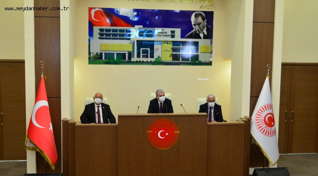 Valimiz İl Genel Meclis Toplantısına Katıldı 