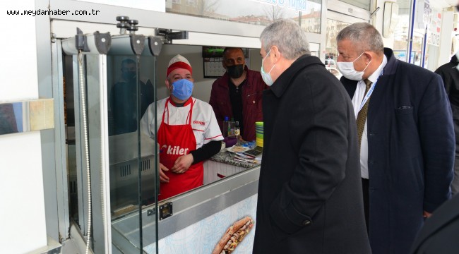 Valimiz Tedbirleri Denetlemeye Devam Ediyor