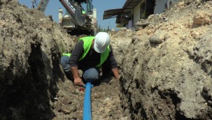 YENİ MESKENLERİN ALTYAPI İHTİYACI KARŞILANIYOR