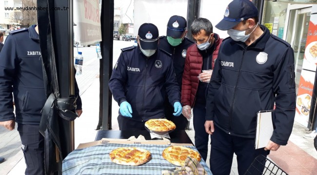 Zabıtadan Pide ve Hijyen Denetimi