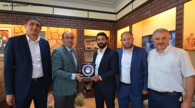 AFYONMADEF'TEN BAŞKAN MUSTAFA ÇÖL'E ZİYARET