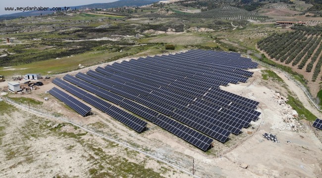 Ahmetli GES Projesinde Panellerin Kurulumu Tamamlandı