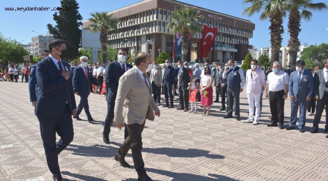  Aliağa'da Milli Mücadele'nin 102.Yılı Kutlamaları