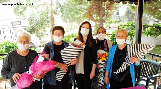 Anne Başkandan Annelere ziyaret