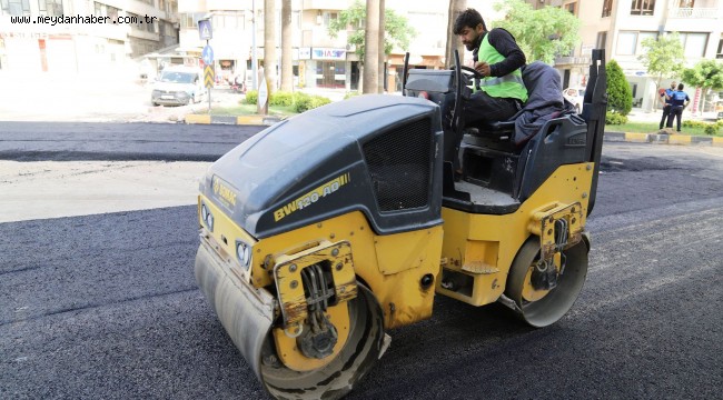 ANTAKYA HARBİYE CADDESİ ASFALTLANIYOR
