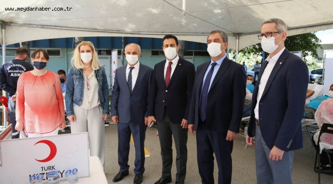 ASKİ VE TÜRK KIZILAYI'NDAN ORTAK KAN BAĞIŞI KAMPANYASI