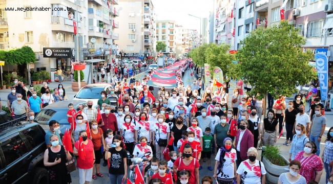 Ata'ya ve Bayrağa Saygı Yürüyüşü