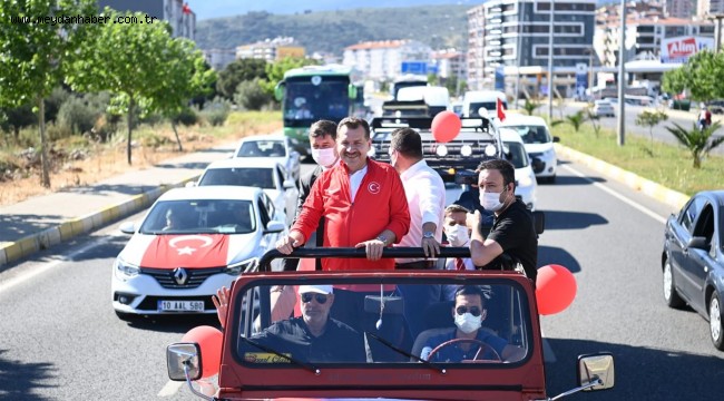 Balıkesir 19 Mayıs ı coşkuyla kutladı