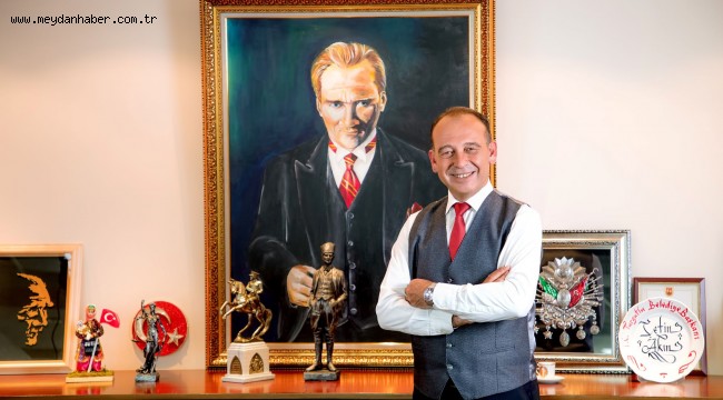 Başkan Çetin Akın: "19 Mayıs'ta Yakılan Bağımsızlık Ateşi Yüreğimizde Sönmedi"