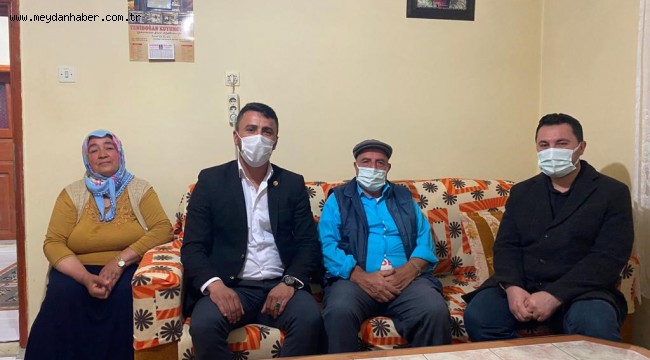 BAŞKAN İLKER BEKLER'DEN 'ÇAT KAPI' ZİYARET