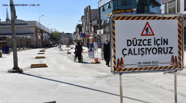 BAŞKAN ÖZLÜ'DEN EKİPLERE, KENT ESTETİĞİ TEŞEKKÜRÜ