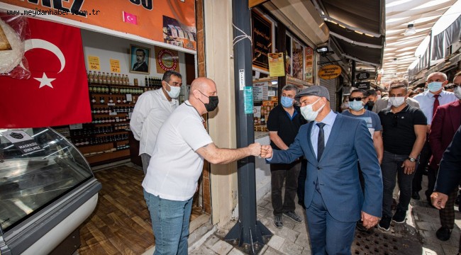 Başkan Soyer: Kemeraltı'nı dünyanın vitrinine koyacağız