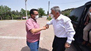 Başkan Tekin sahaya indi