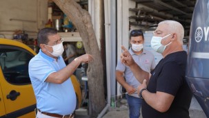 BAŞKAN TOKAT SANAYİ ESNAFINI ZİYARET ETTİ