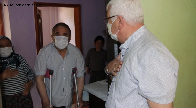 Başkan Yüksel engellileri yalnız bırakmıyor