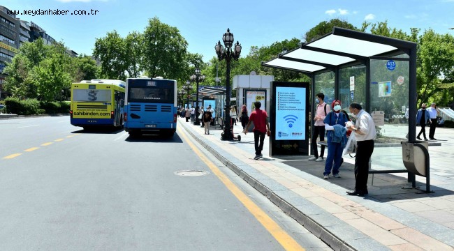BAŞKENT'İN MERKEZİ DE WI-FI'YE KAVUŞTU
