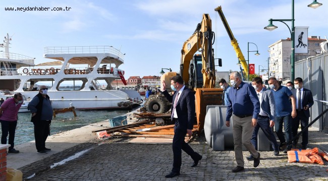 BBB, Körfez'de hasarları onarıyor