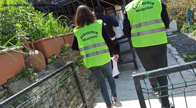 Belediye ve vatandaştan Ramazan imecesi