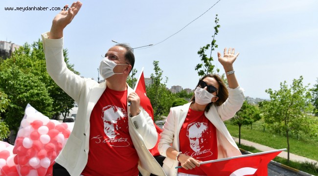 BEYLİKDÜZÜ'NDE 19 MAYIS COŞKUSU