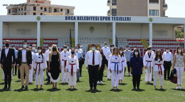 Buca'da 19 Mayıs'a renkli kutlama