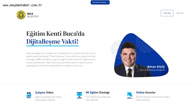 Buca'nın KPSS adaylarına ücretsiz çevrim içi dershane