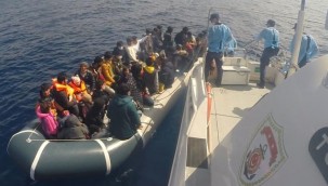 Çanakkale açıklarında 80 sığınmacı kurtarıldı