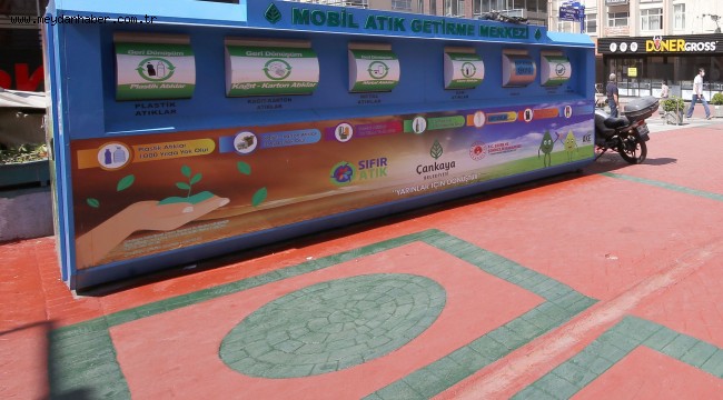 ÇANKAYA'DA GERİ DÖNÜŞÜM FARKI