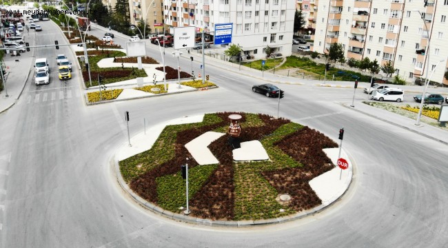 Çankırı'da Refüjler Yeni Tasarımlar ile Buluşuyor