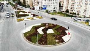 Çankırı'da Refüjler Yeni Tasarımlar ile Buluşuyor