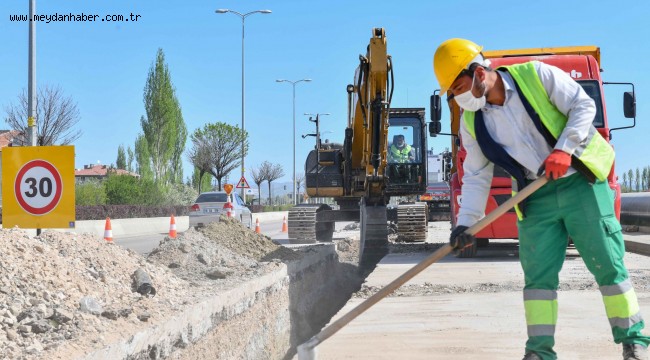 ÇUBUK-AKYURT İÇME SUYU PROJESİ'NDE İLK KAZMA VURULDU
