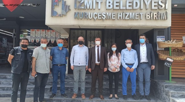 Emirşah Torun, Kuruçeşmeli muhtarlarla buluştu