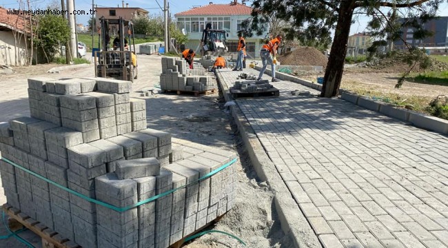 Ergene Belediyesi tam kapanmada boş durmuyor