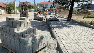 Ergene Belediyesi tam kapanmada boş durmuyor