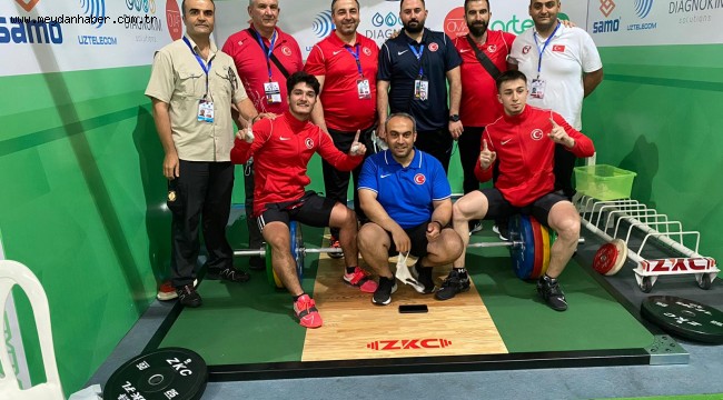 GENÇLER DÜNYA ŞAMPİYONU ASKİ SPOR'DAN: MUHAMMED FURKAN ÖZBEK OLİMPİYAT VİZESİ ALDI