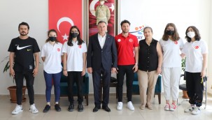 HATAY BÜYÜKŞEHİR BELEDİYESPOR'DA MİLLİ HEYECAN SÜRÜYOR