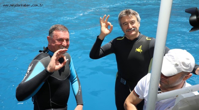 HBB BAŞKANI SAVAŞ ESKİ BAKAN TÜZMEN'E HATAY'I TANITTI