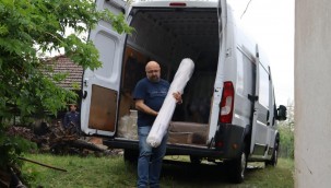 İzmit Belediyesi mağdur aileyi sahipsiz bırakmadı