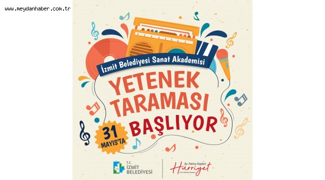 İzmit Belediyesi Sanat Akademisi'nin yetenek taraması başlıyor